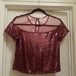 Stunning sequined shirt